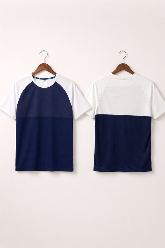 RISEO MESH PANEL TEE