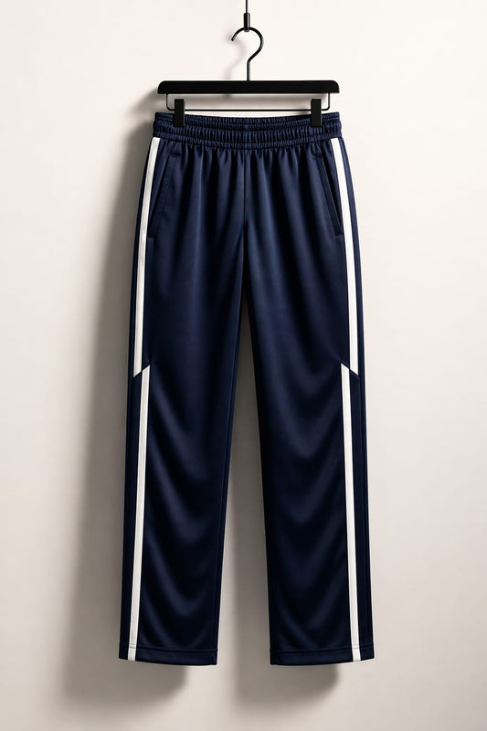 RISEO CROSS STRIPE PANTS