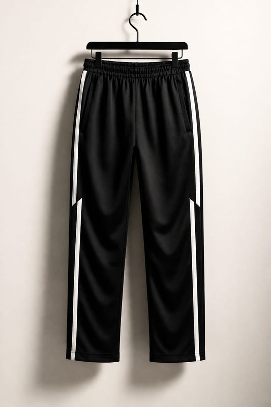RISEO CROSS STRIPE PANTS